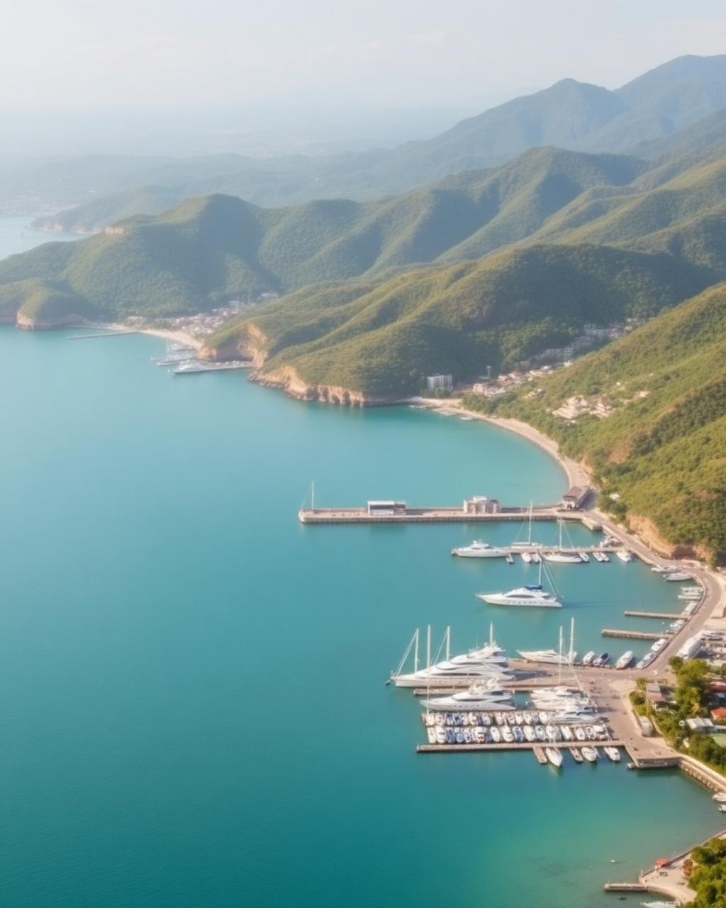 Vista aérea de Porto Belo